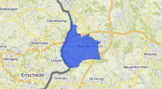 Bodenrichtwertkarte Bad Bentheim